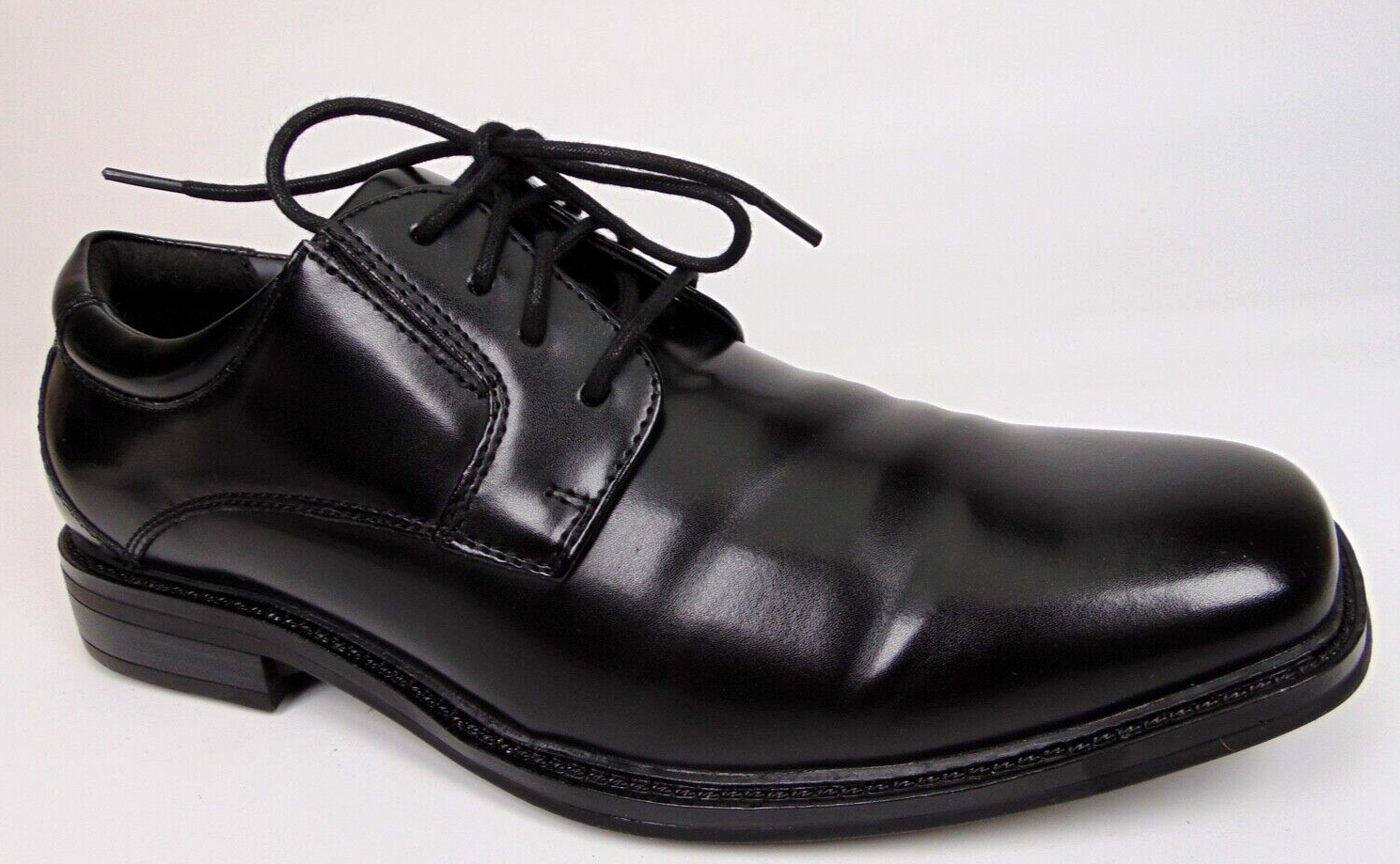 SAOLA Dockers Irving Oxfords scarpe eleganti stringate da uomo taglia 7 5 M nere indossate una volta