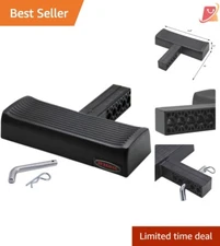 Hitch Step Plastic 10x11.8in Anti Slip Bumper Guard for Car SUV Truck