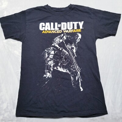 Call of Duty Advanced Warfare Graphic T-Shirt Video Game Promo Men's Medium M