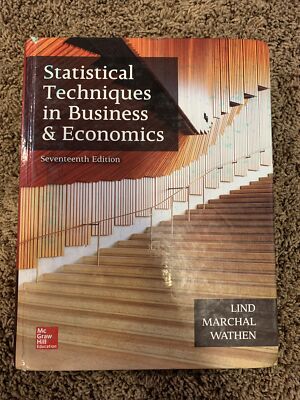 Statistical Techniques in Business and Economics (Irwin Statistics) - Used