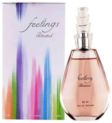 Rasasi Feelings Eau De Perfume For Unisex Long Lasting Fragrance 60ml