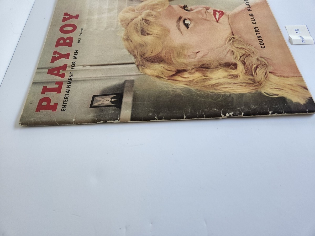 May 1958 Vintage Playboy Magazine with Centerfold | eBay