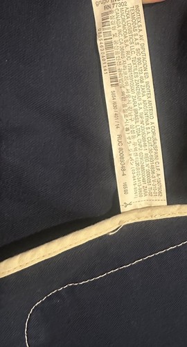 Giacca jeans ZARA bambina denim blu navy taglia 13-14 anni stile classico - Foto 14 di 17