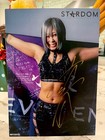 2023 STARDOM Konami Autographed Portrait OEDO TAI WWE AEW NJPW Marigold SLK — photo 1