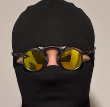 Oakley Madman Badman Polarized Sunglasses Gold Lenses