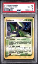 Pokemon EX Sandstorm Cacturne 2/100 Holo Rare PSA 8 Near Mint - Mint on eBay