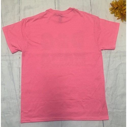 Womens Dog Mama Pink Black & Short Sleeve 100%. Cotton Tee T Shirt (rr) - Picture 2 of 2