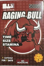 Raging Bull 10 Caps Men's Stamina Power Boost  10 Caps $63,39