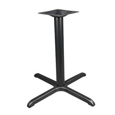 CenPro Commercial 30"x30" Table X-Base with 3" Table Height Column for