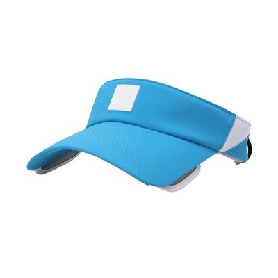 Genuine PEARLY GATES GOLF logo patch two-tone wing visor 