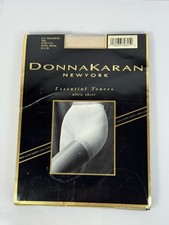 Vintage Donna Karan New York Pantyhose C10 Tall D.K. Palomino Essential READ