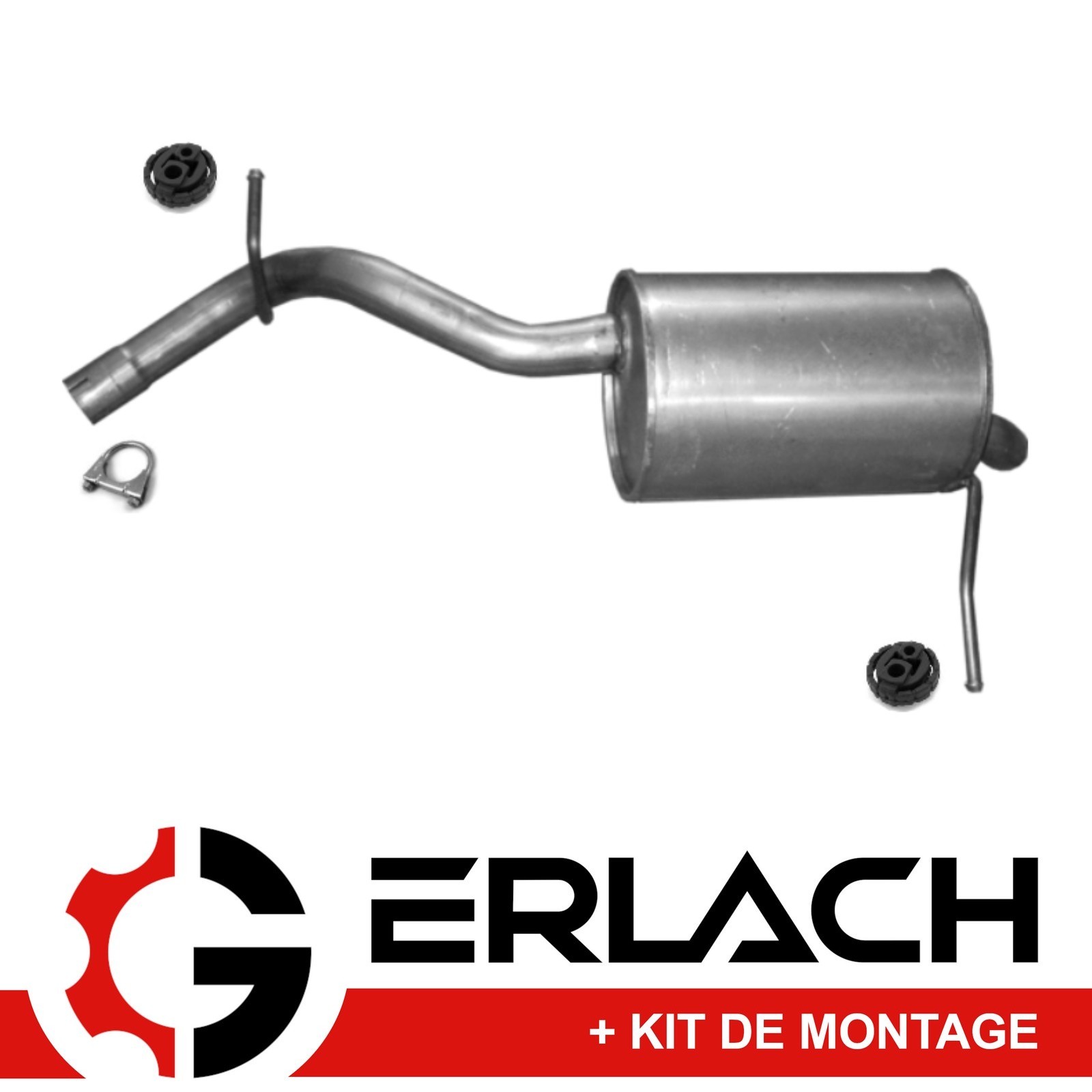Pot d echappement silencieux arriere Citroen C5 Peugeot 508 1.6 essence diesel 6842