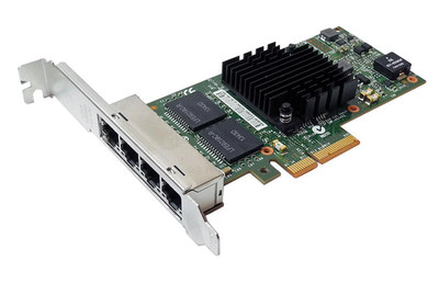 Dell I350-T4 4x RJ-45 1GbE PCIe Ethernet Adapter (Dell 0THGMP, HP THGMP)