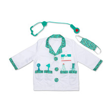 Melissa  Doug Doctor Costume Role Play