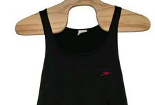 Vintage 90s Speedo Embroidered Logo Sports Swimming Gym Tank Top USA Made XL