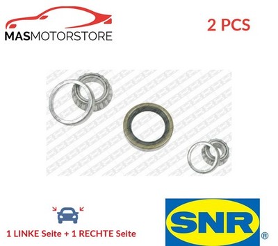 RADLAGERSATZ RADLAGER SATZ PAAR VORNE SNR R15108 2PCS P NEU OE QUALITÄT