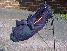 G/FORE by VESSEL Twilight Lightweight Blue 9" Carry Stand Golf Club Bag w Cover