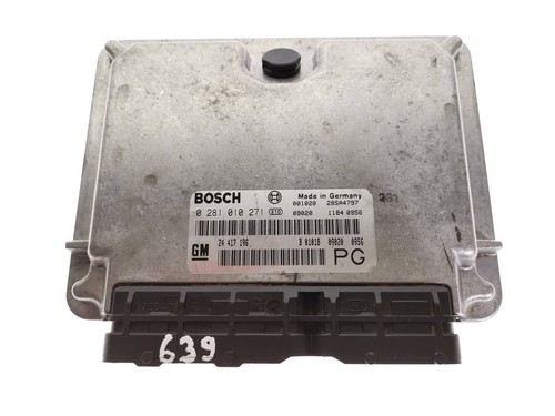 Opel Vectra B 2002 0281010271 Motorsteuergerät Modul ECU ECY139