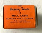 HORNBY O GAUGE BOXED 12 MILK CANS CHURNS