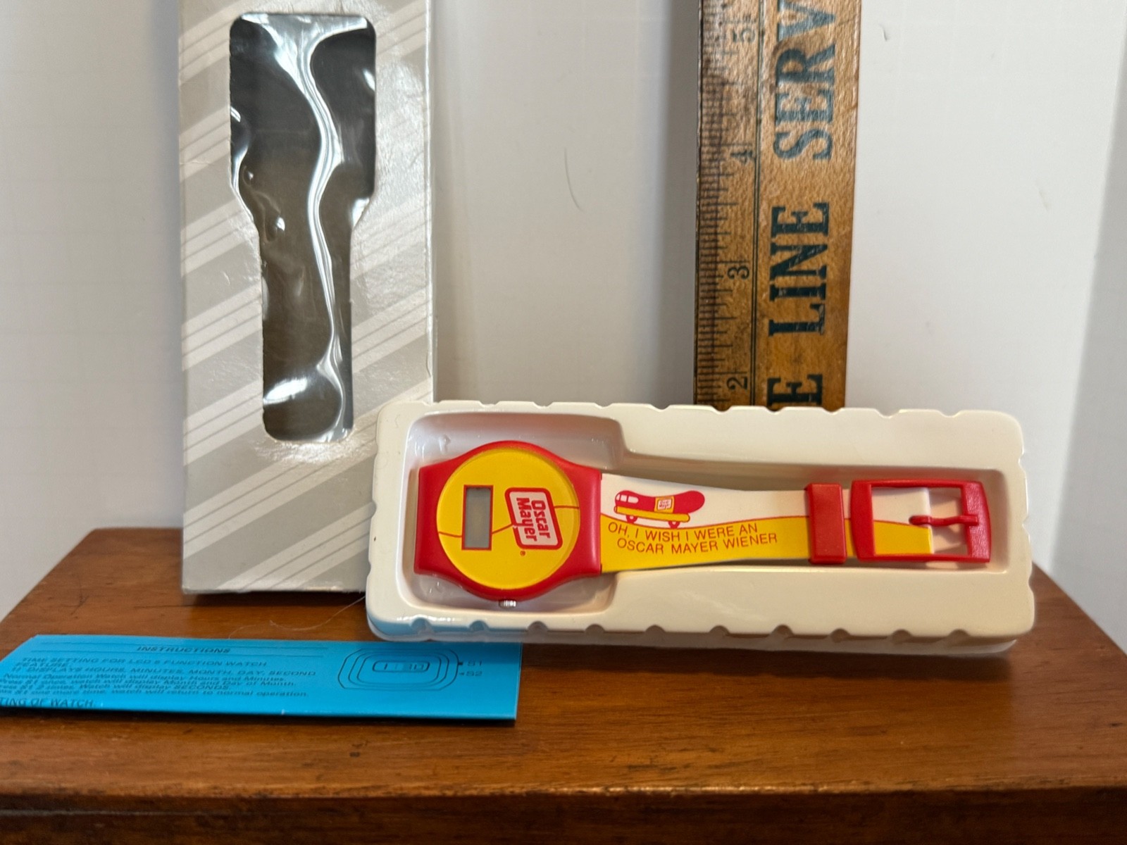 Vintage Digital Watch Oscar Meyer Meats Wiener Song-needs battery