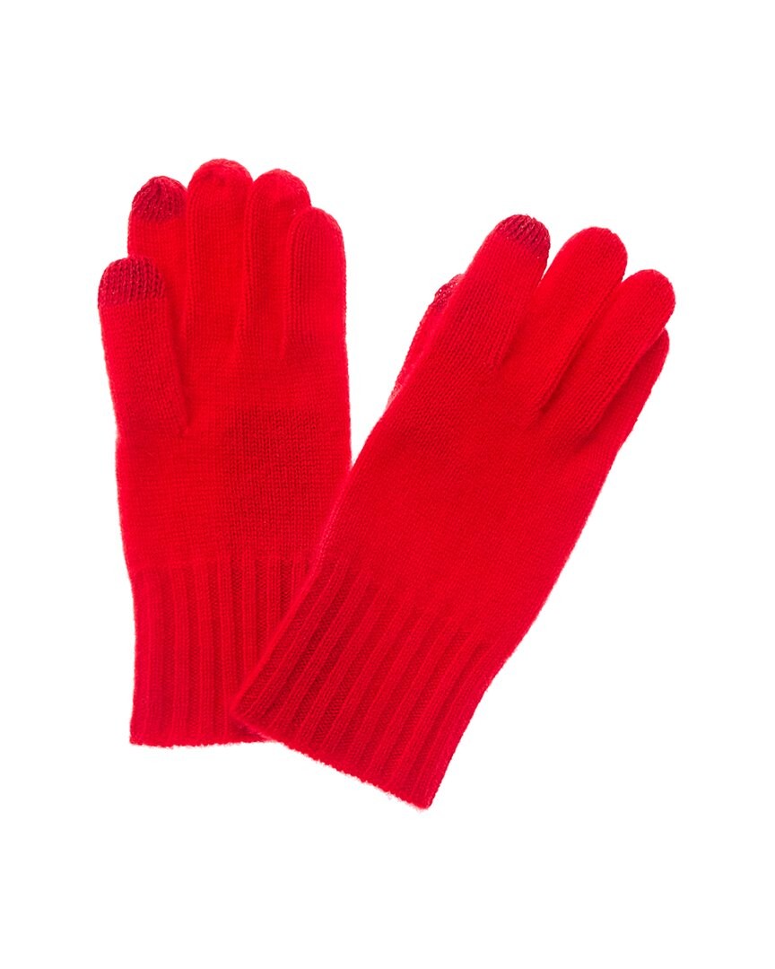 Amicale Cashmere Gloves Women's Red