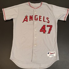 Howie Kendrick Game Used Worn Jersey Photomatched Los Angeles Angels Nationals