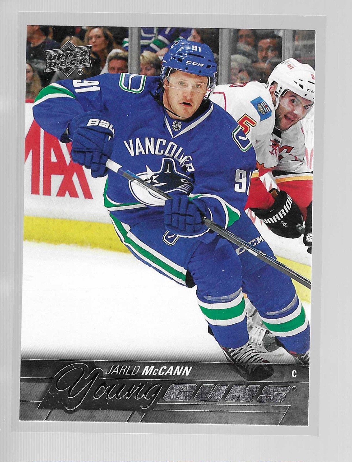 JARED MCCANN 2015-16 UPPER DECK YOUNG GUNS ROOKIE CARD #219