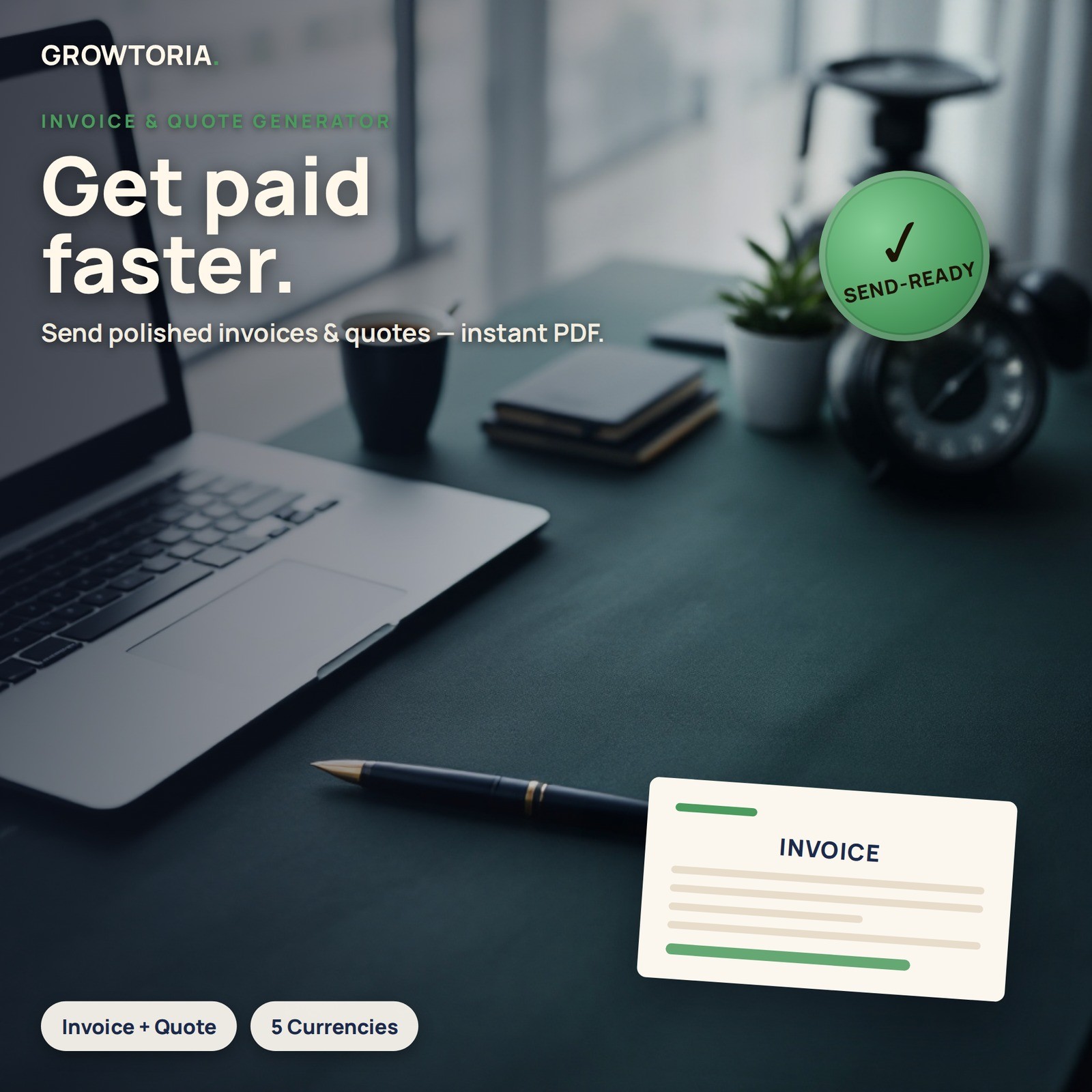 Invoice Generator Software Small Business Billing Receipt Estimate Quote Pdf App