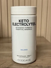 Codeage, Keto Electrolytes, Ketogenic Formula, 180 Capsules Essential Minerals