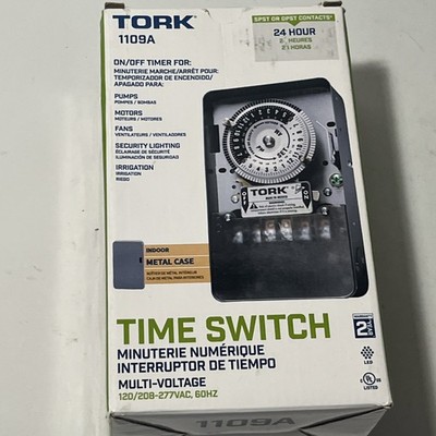 TORK 40 -Amps 120/277-volt Indoor Programmable Digital Lighting Timer