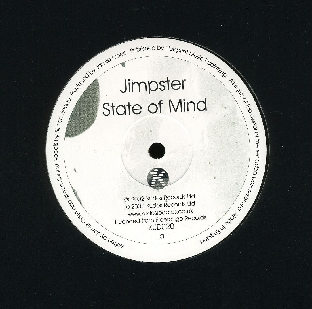 Jimpster State Of Mind (Vinyl LP)