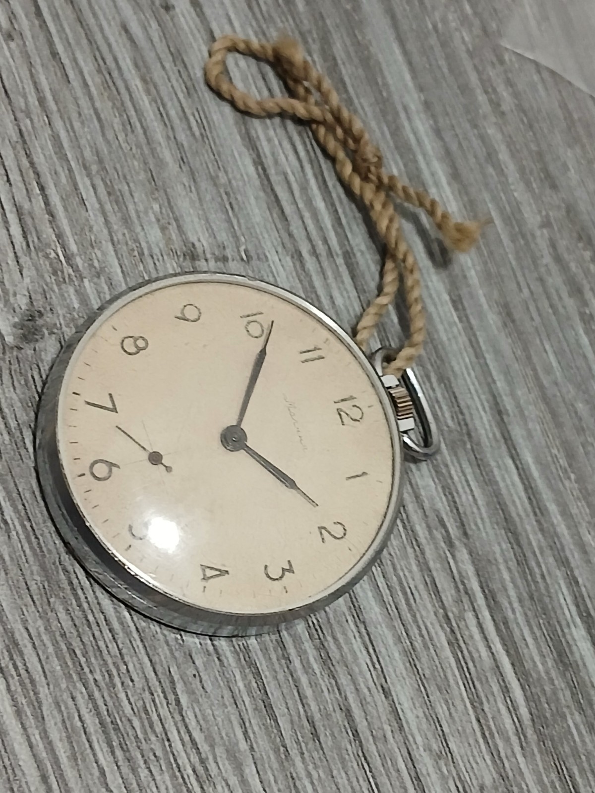 Rare Molnia pocket watch, made in the USSR, Working 