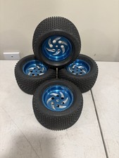 Neumark Maxx 6 Hole Teardrop Extremely Rare Aluminum Vintage 14mm Rc Blue Wheels