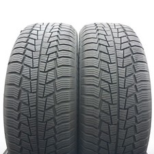215 55 17 2x Gislaved 215/55 R17 98V XL Pneus 2022/23 comme Neuf 7-7, 2mm