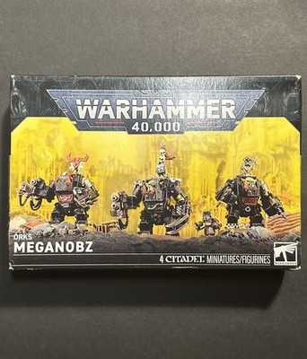 GW Warhammer 40k - Orks Meganobz - MIB Sealed Free Shipping Games Workshop