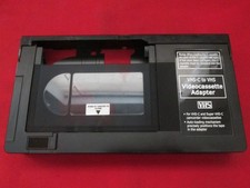 VHS-C to VHS Cassette Battery Operated Motorized Converter Tested