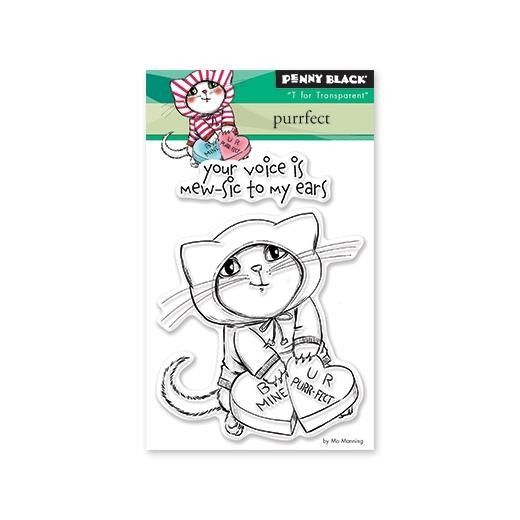 Penny Black Clear Stamps - Purrfect 30-396