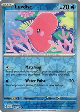 Luvdisc PAL 047/193 C Reverse Holofoil Paldea Evolved Pokemon Card NM