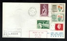 Canada #425, 1965 5¢ Saskatchewan Floral Emblems, A. R. Alexander Embossed FDC