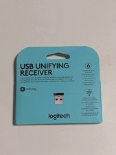 Logitech USB Unifying Receiver 2.4 GHz Wireless Dongle Connect Up To 6 Devices
