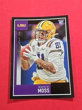 2020 Thaddeus Moss ROOKIE RC Panini Score Black Parallel #411