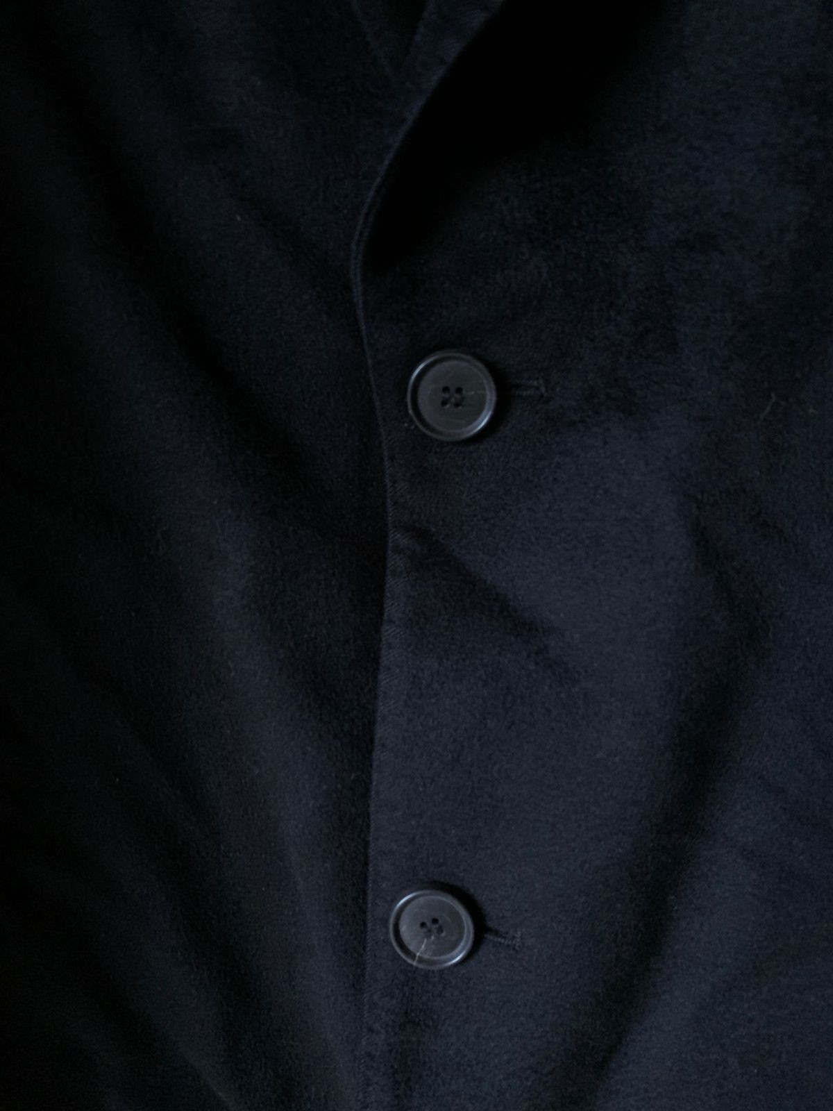 Hugo Boss Wool Cashmere Colombo classic black top over coat 42R thumbnail 12