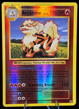 2016 Pokémon XY Evolutions Arcanine Holo Rare 18/108 Burning Road NM