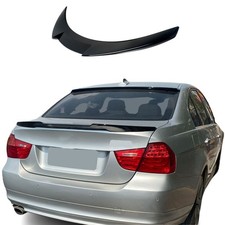 ABE Heckspoiler passend f�r BMW E90 3er Schwarz Glanz aus ABS HART PLASTIK TOP