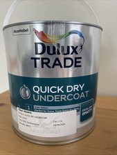 Dulux Trade Quick Dry Undercoat - Traffic White 2.5 Litres