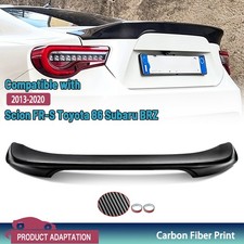 For 2013-20 Subaru Brz Scion Frs Toyota Gt86 Trunk Spoiler Trd Style Carbon Abs For 2013-20 Subaru Brz Scion Frs Toyota Gt86 Trunk Spoiler Trd Style Carbon Abs