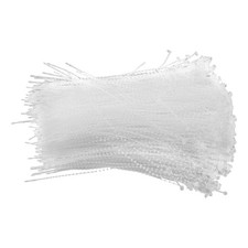 Plastic Packing Fasten String Cable Cord Loop Tie 18cm 1000pcs Transparent4005