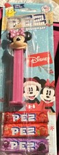 PEZ Disney Parks Minnie Mouse Candy Dispenser NEW On Card