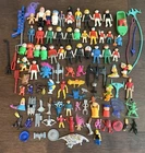 Vintage 80s 90s Toys Mixed Lot Action Figures Accessories Playmobile Star Trek