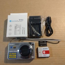 SONY Cyber-shot DSC-W170 10.1MP Compact Camera With Battery Charger From Japan